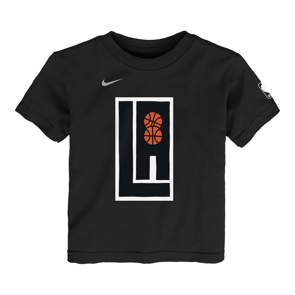 2023-24 LA Clippers CITY EDITION Youth Nike Logo T-Shirt