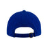 Unstructured Blue Hat In Blue - Back View