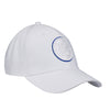 Hex Tech 39THIRTY Tonal Logo Flex Hat In White - Angled Right Side View