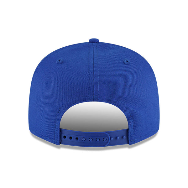 Clippers New Era 9FIFTY Back Half Snapback Hat in Blue - Back View
