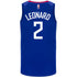 Kawhi Leonard Nike Diamond Icon Swingman Jersey In Blue - Back View