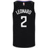 Kawhi Leonard Jordan Brand 2020/21 Statement Edition Swingman Jersey In Black - Back View