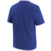 Youth Nike Clippers Jumpman T-Shirt In Blue - Back View