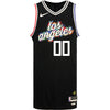 2022-23 LA Clippers City Edition Personalized Nike Swingman Jersey In Black - Front View