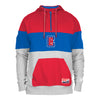 Clippers New Era 1/4 Zip Fleece Hooded Sweatshirt - Front View