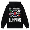 Clippers x Market Black Hooded Sweatshirt - Back View
