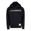 2023-24 LA Clippers CITY EDITION Pullover Hooded Sweatshirt - In Black - Front View