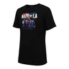LA Clippers x Made By LA T-Shirt In Black - Front View