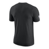 2023-24 LA Clippers CITY EDITION Nike Logo T-Shirt In Black - Back View
