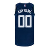 2023-24 LA Clippers CITY EDITION Personalized Nike Swingman Jersey In Blue - Back View