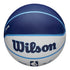 2023-24 LA Clippers CITY EDITION Wilson Icon Basketball - In Blue - Overhead View