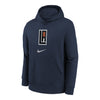 2023-24 LA Clippers CITY EDITION Youth Outerstuff Club Pullover Hooded Sweatshirt - Front View