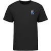 LA Clippers Neon Chrome T-Shirt in Black - Front View