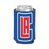 12 oz. Two Tone Can Cooler in Blue and Red - Front View