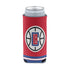 12 oz. Red Slim Can Cooler - Front View