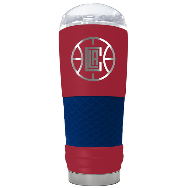 24 oz. Draft Tumbler in Red and Blue - Front View