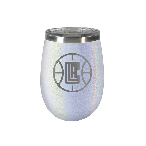 10 oz. Wine Tumbler in White - Front View