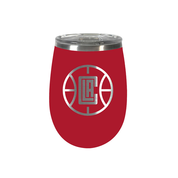 10 oz. Wine Tumbler in Red - Front View