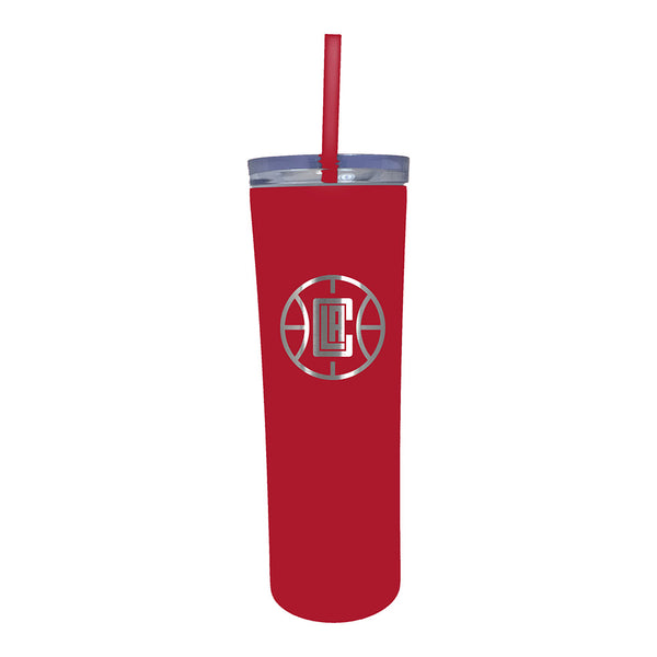 20 oz. Skinny Tumbler in Red - Front View