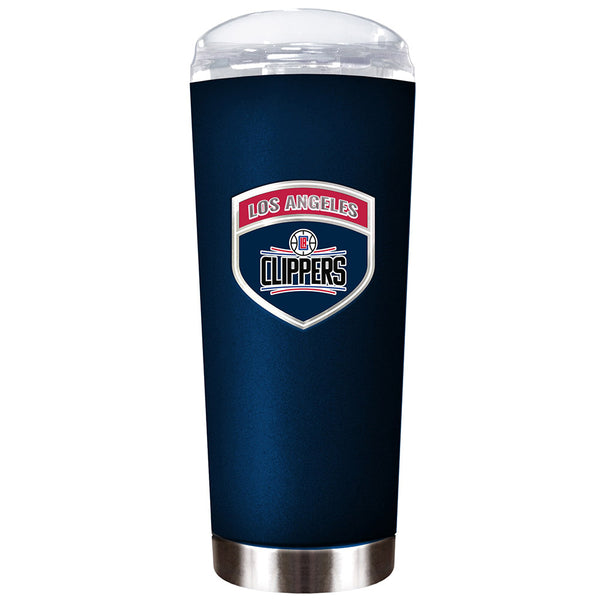 18 oz. LA Clippers Tumbler in Blue - Front View