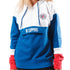 Embroidered Jacket by Ultra Game in Red White and Blue - Front Worn View