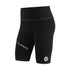 Ladies WEAR by Erin Andrews Clippers Bike Shorts in Black - Front View