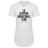 Ladies LA Basketball Club T-Shirt in White - Front View
