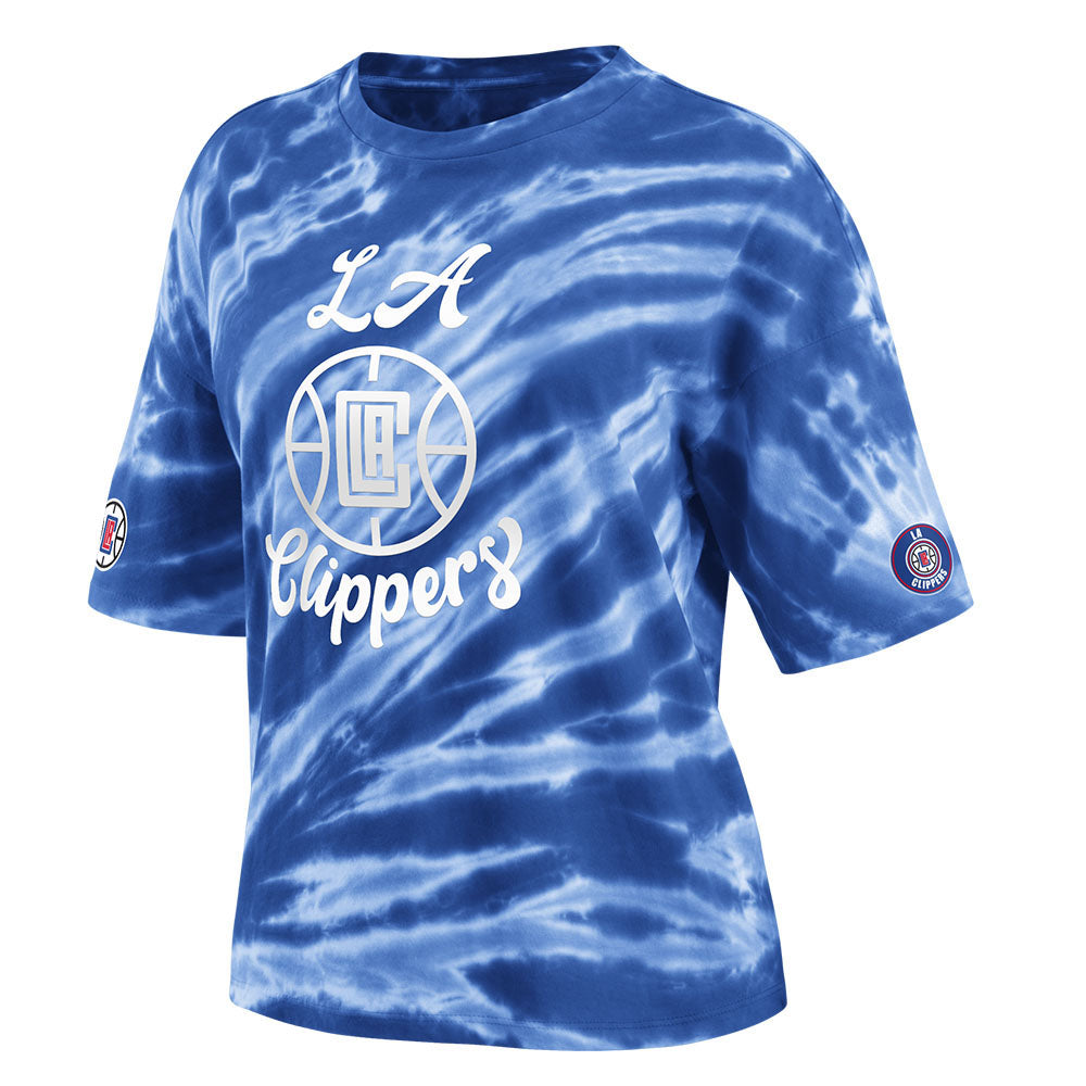 Sportiqe La Clippers Ladies La Logo Tri Blend Tank Top