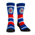 Clippers Rock 'Em Tech Stripe Socks In Blue and Red