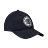 Performance Adjustable Hat In Black - Angled Right Side View