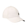 Statement Edition Structured Adjustable Hat In White - Angled Right Side View