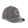 Graphite Shadow Tech 39THIRTY Flex Hat In Grey - Angled Right Side View