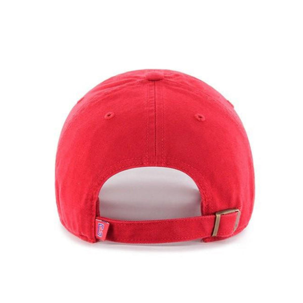 Red Clean Up Hat - Back View