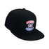New Era Clippers x Crenshaw Skate Club Snapback Hat In Black - Angled Right Side View