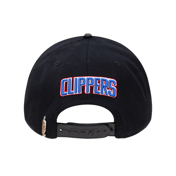 Pro Standard Clippers Snapback Hat In Black - Back View