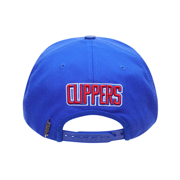 Pro Standard Clippers Snapback Hat In Blue - Back View