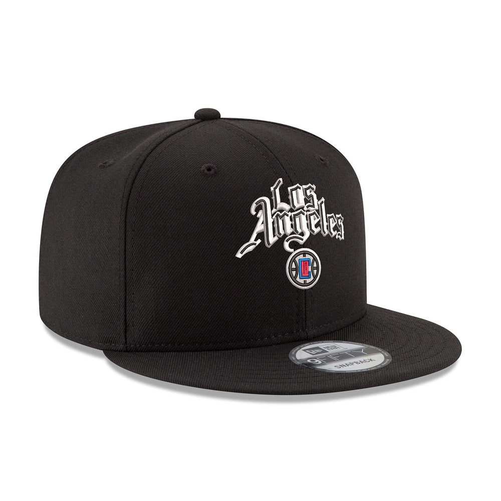 Nike Los Angeles Clippers City Edition Men's Nba Snapback Hat In Black