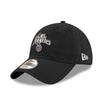 New Era Clippers Adjustable Statement Hat In Black - Angled Left Side View