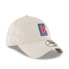 New Era Clippers Adjustable Hat In Tan - Angled Right Side View