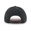 '47 Brand Clippers Crosstown Script Adjustable Hat In Black & Red - Back View