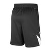 Clippers 2022-2023 Statement Shorts In Black & White - Back View
