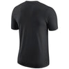 Heritage T-Shirt by Nike In Black - Back View