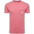 Unisex Coronado Burke Pocket T-Shirt In Red - Front View
