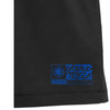 Young Trece T-Shirt In Black & Blue - Zoom View On Hem Tag
