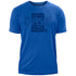 Embroidered T-Shirt by New Era In Blue - Front View