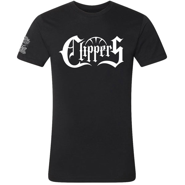 Clippers Script Tee by Mister Cartoon