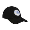 2021 LA Clippers City Edition Moments Mixtape Hat/T-Shirt Combo with Wristband In Black - Angled Right Side View Of Hat