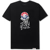 Clippers Korean Hertiage T-Shirt In Black - Front View
