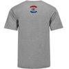 Clippers x Crenshaw Skate Club T-Shirt In Grey - Back View