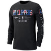 Clippers Tie Dye Long Sleeve T-Shirt by Nike